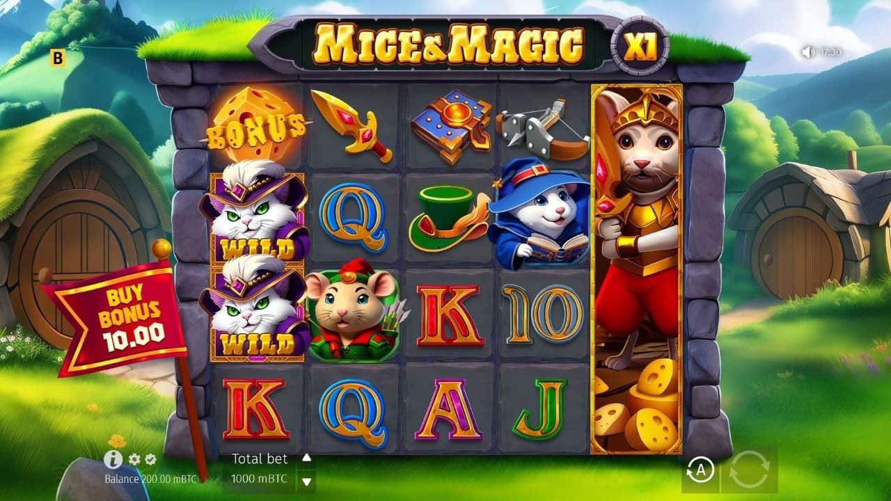 mice and magic wonder spins - BGaming