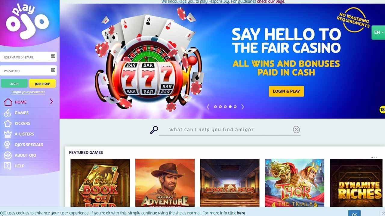 PlayOJO Site