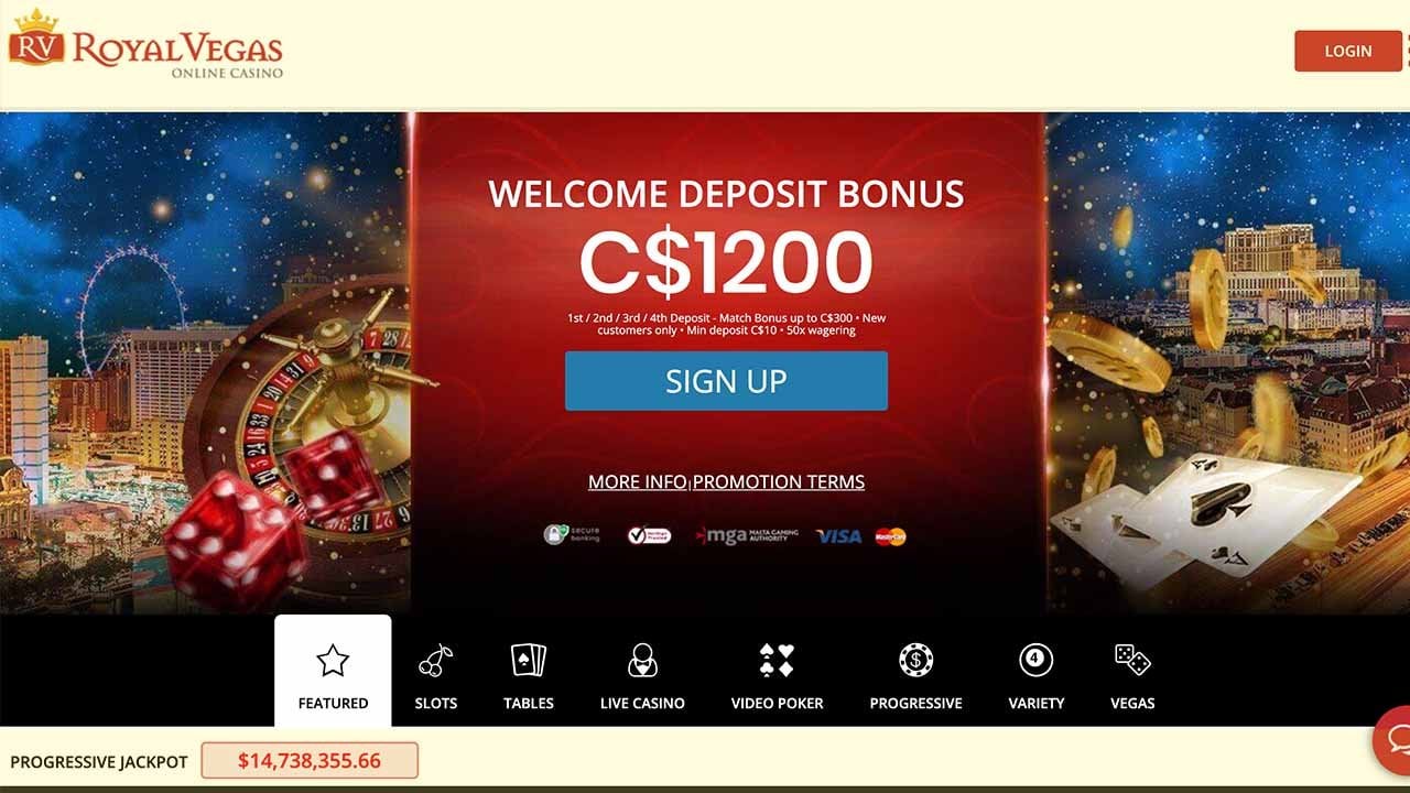 Royal Vegas Casino Site