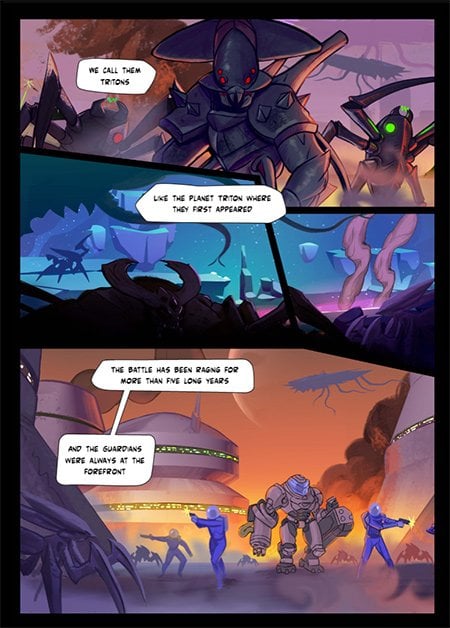 Star Guardians Comic Book