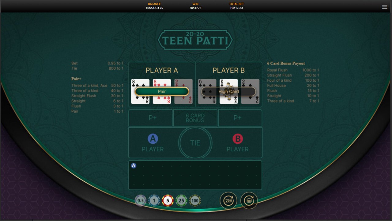 Teen Patti 20-20