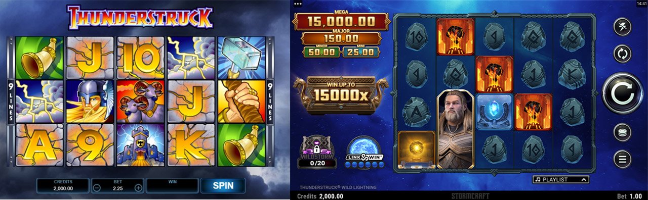 Thunderstruck slots