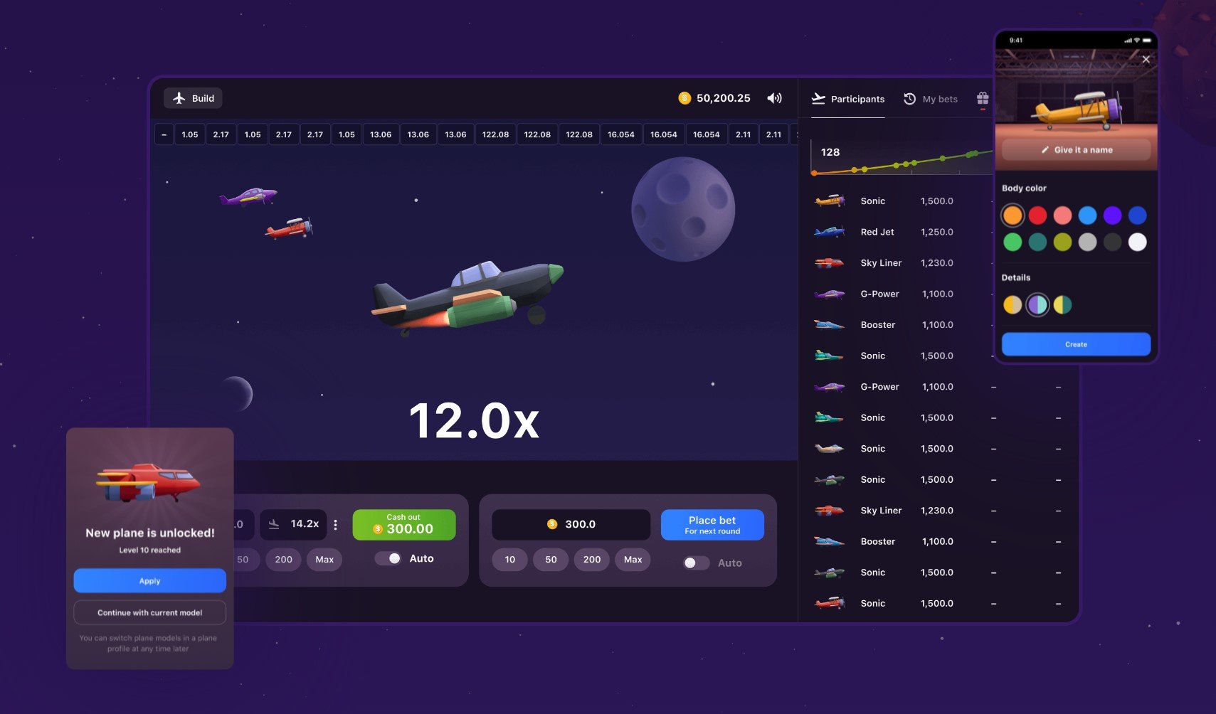 top rated Aviatrix Crash casino game