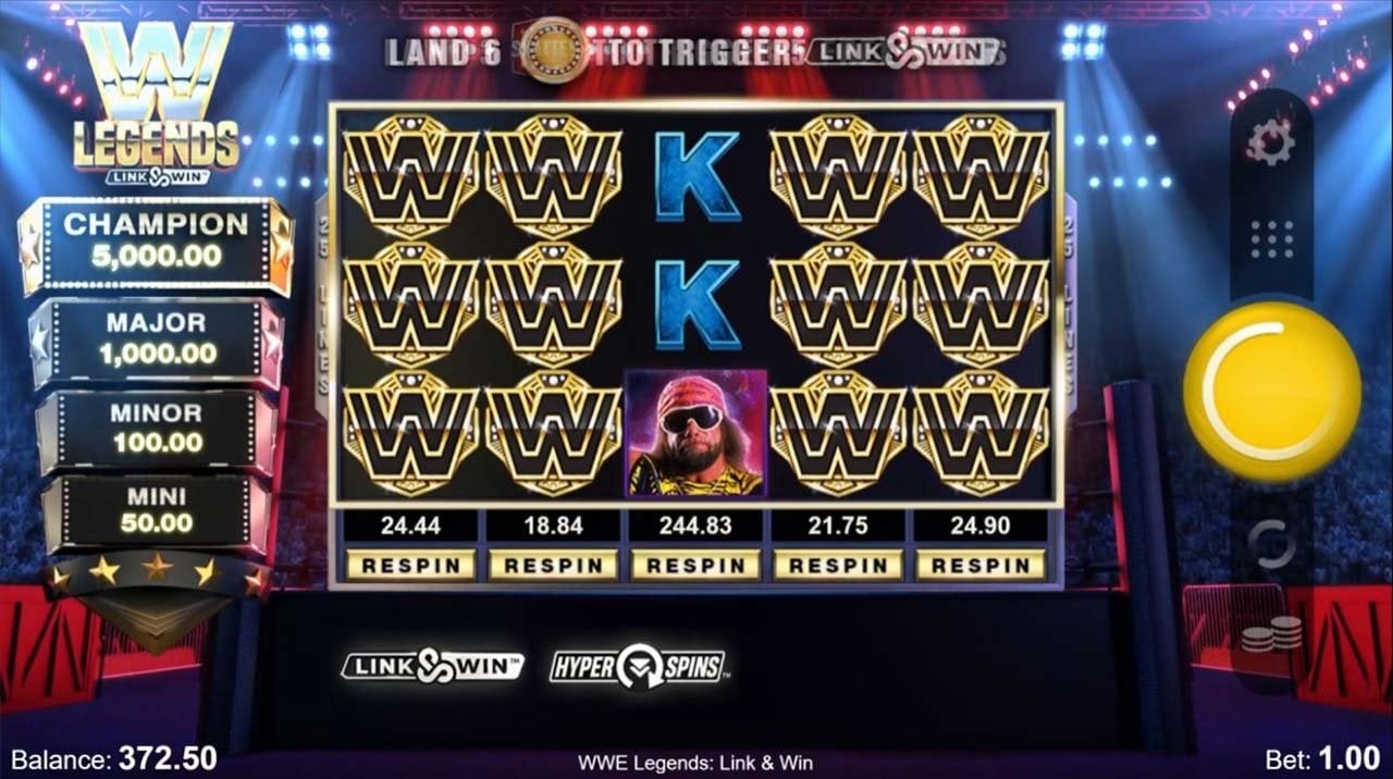 WWE Legends Link & Win