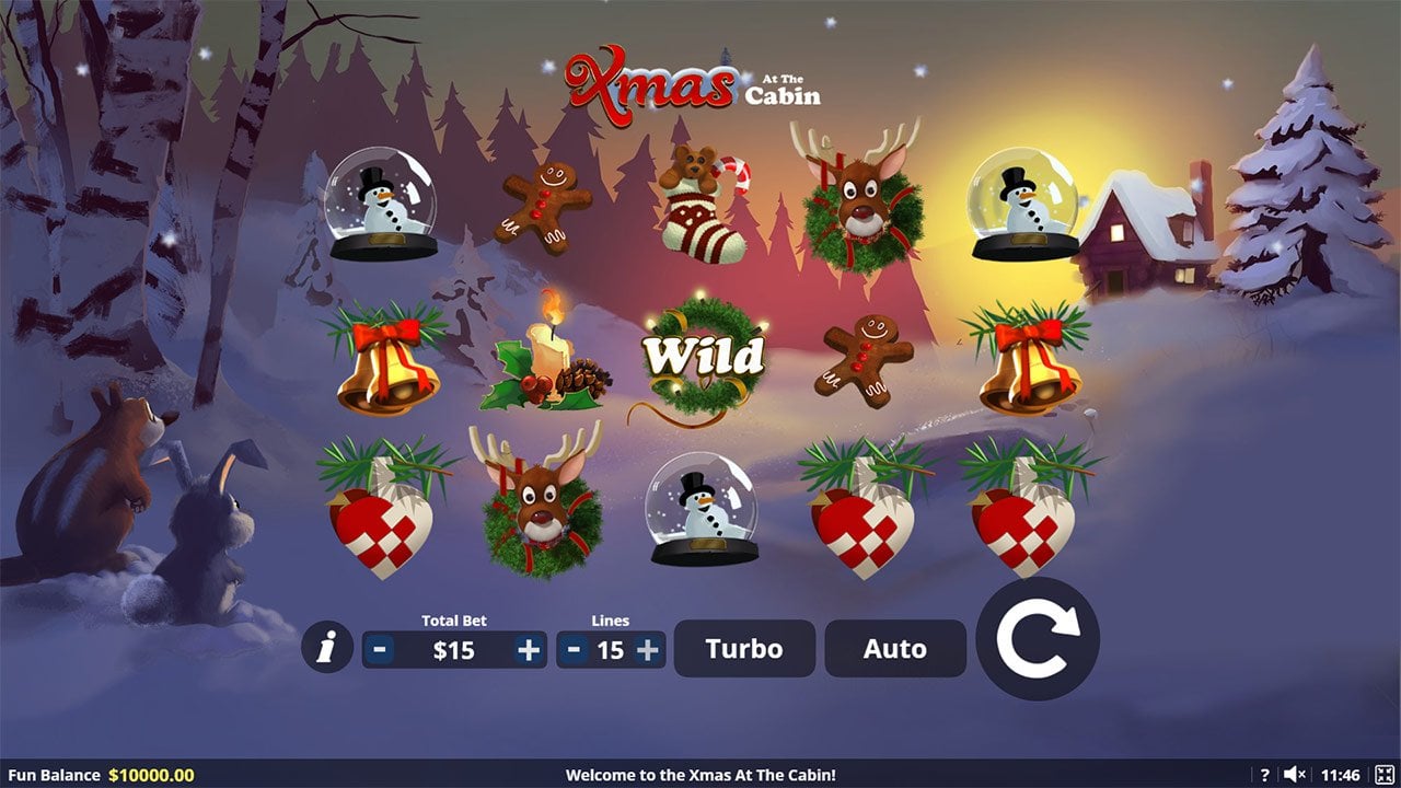 Xmas at the Cabin slot