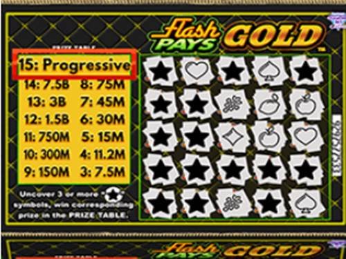 Flash Pays Gold Scratcher Game by Design Works Gaming