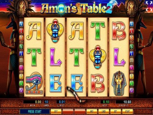 Amon's Table 2 Slot by AUXO Game