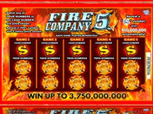 Fire Company 5 Scratcher Game by Design Works Gaming