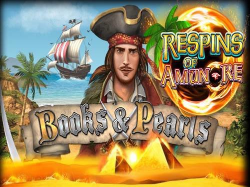 Books & Pearls Respins Of Amun-Re Slot by Gamomat