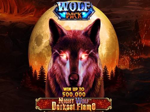 Night Wolf Darkest Flame Slot by Spinomenal