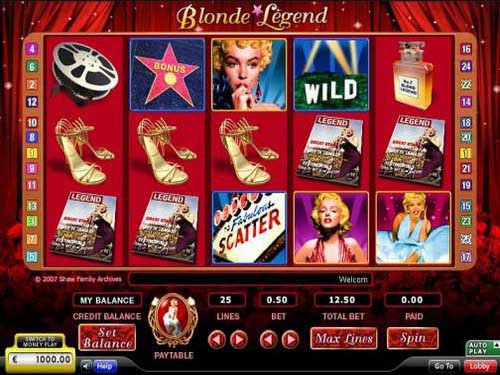 Blonde Legend Slot