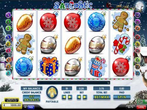Santastic Slot by 888 Gaming