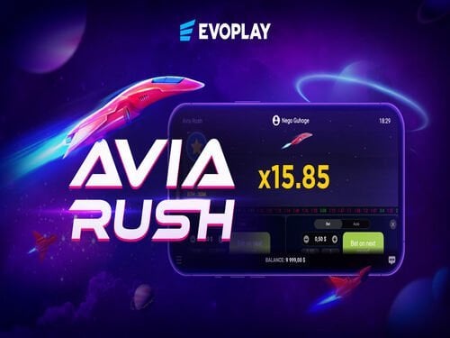 Avia Rush Fixed Odds Game by Evoplay Entertainment