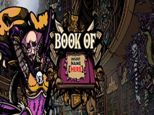 Book Of Insert Name Here Slot by Arcadem