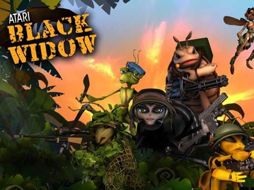 Atari: Black Widow Screenshot