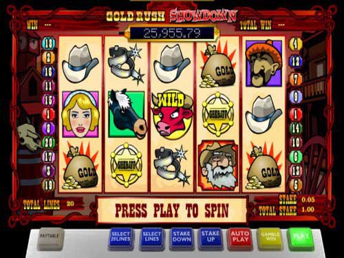 Gold Rush Showdown Slot by Amaya