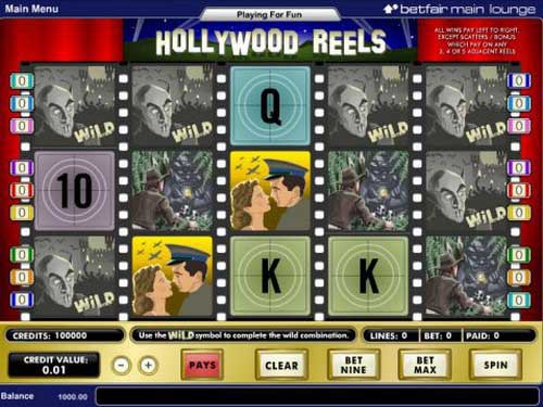 Hollywood Reels Slot by Amaya