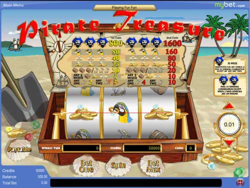 Pirate Treasure Slot by Amaya