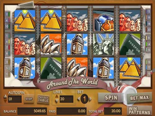 Around the World Slot by Amaya