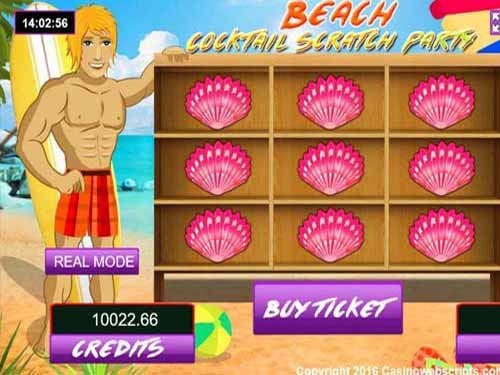 Beach Cocktail Scratch Game by CasinoWebScripts