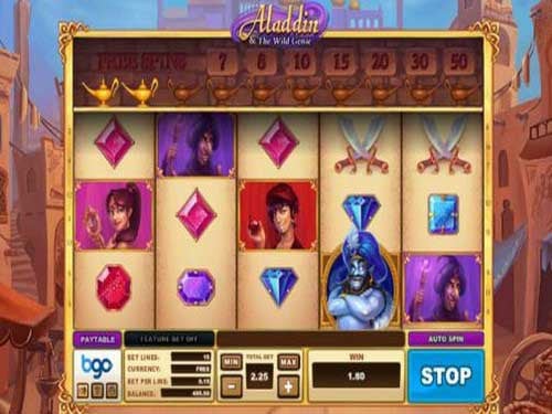 Aladdin and The Wild Genie Slot