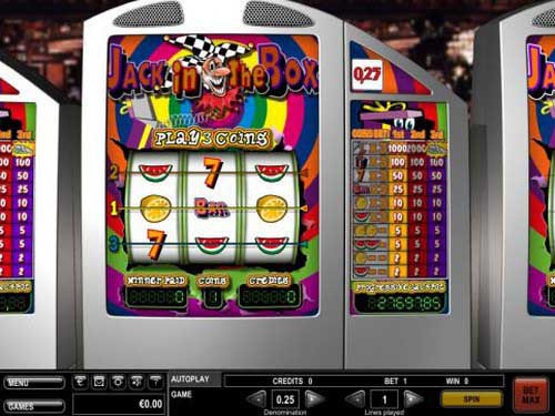 Jack in the Box Slot by GTECH