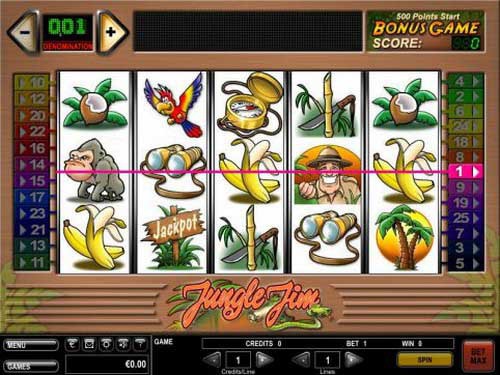 Jungle Jim Slot by GTECH