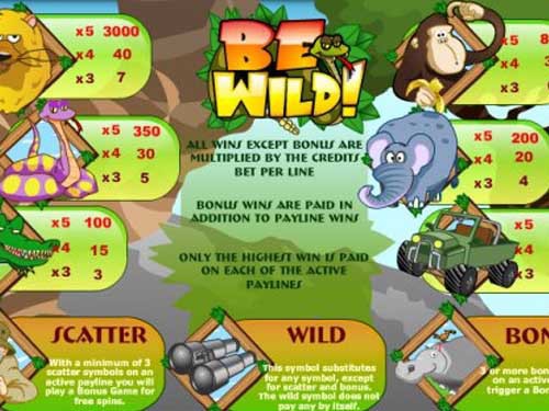 Be Wild! Slot