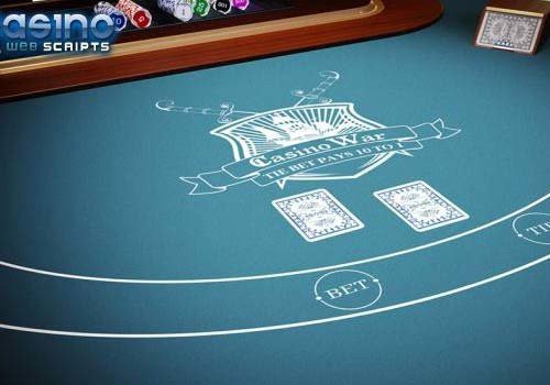 Casino War 2D Game by CasinoWebScripts