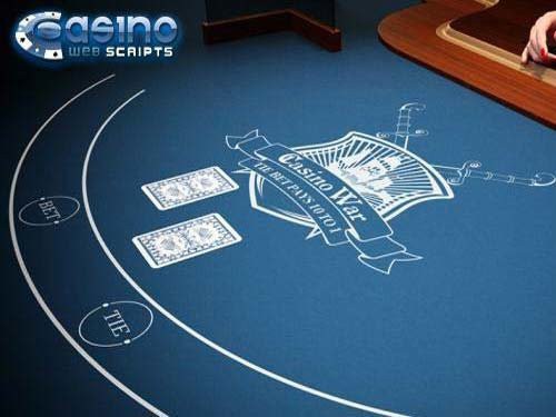 Casino War 3D Dealer Game by CasinoWebScripts