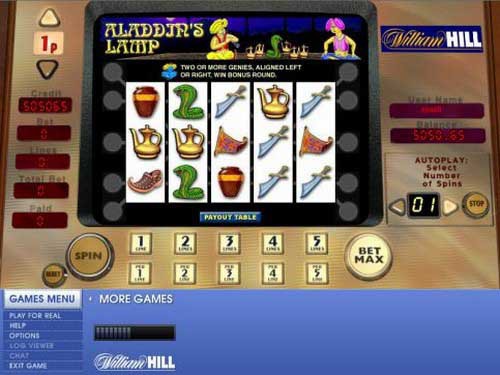 Aladdin's Lamp Classic Slot by Amaya