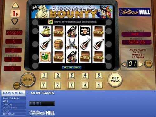 Buccaneer's Bounty Slot by Cryptologic