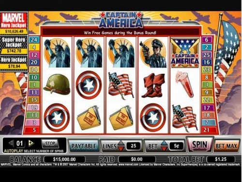 Captain America Screenshot