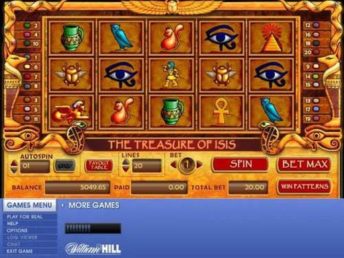 Treasure of Isis Slot