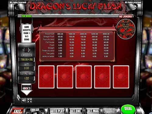 Dragon Lucky Flush Game by CasinoWebScripts