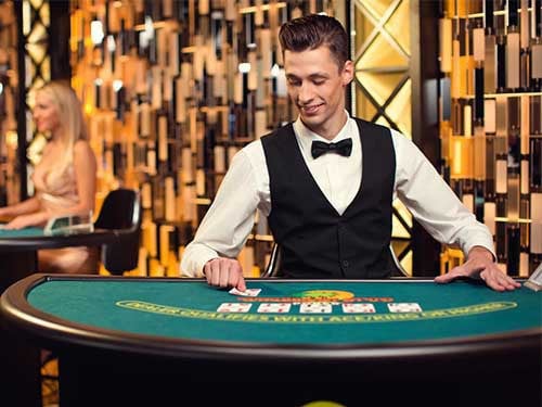 Live Caribbean Stud Poker
