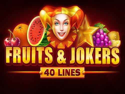 Fruits and Jokers 40 lines Slot