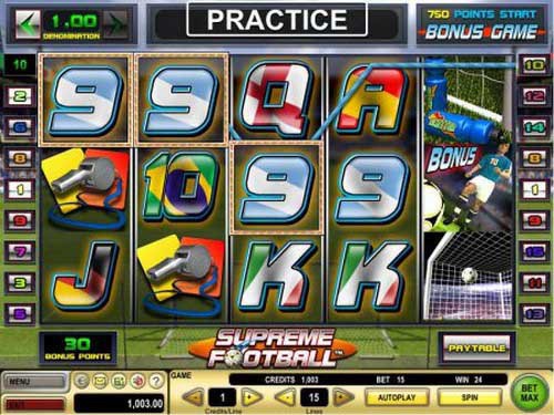 Supreme Football Slot