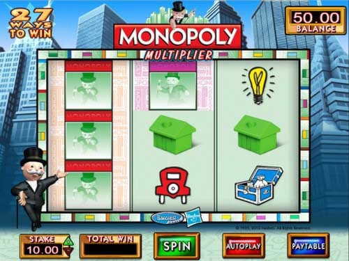 Monopoly Multiplier Slot