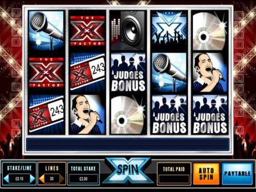 X Factor Steps to Stardom Slot