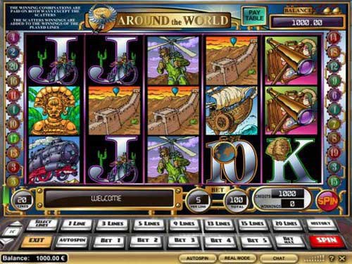 Around the World Slot by iSoftbet