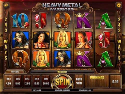 Heavy Metal: Warriors Slot
