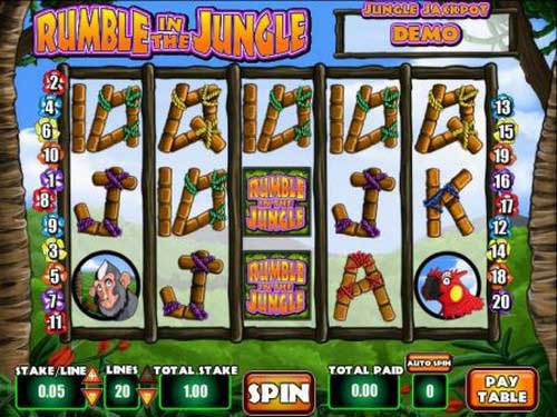 Rumble in the Jungle Screenshot