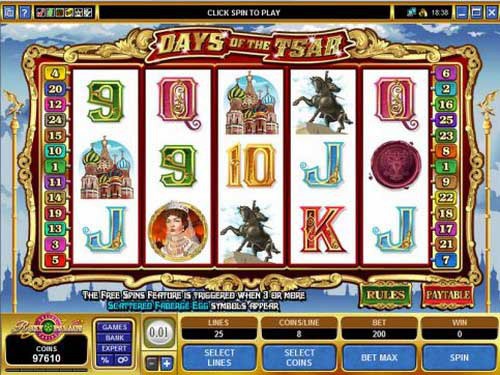 Days of the Tsar Slot