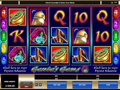 Genies Gems Slot