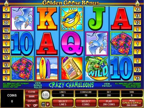Golden Goose - Crazy Chameleons Screenshot