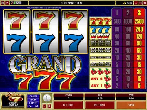 Grand 7's Slot