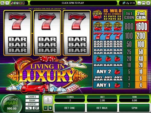 Living in Luxury Slot