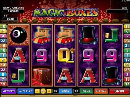 Magic Boxes Slot