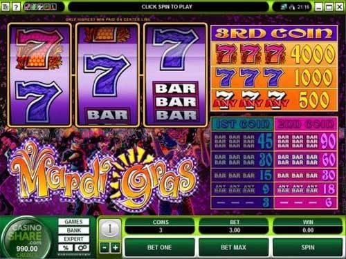 Mardi Gras Screenshot